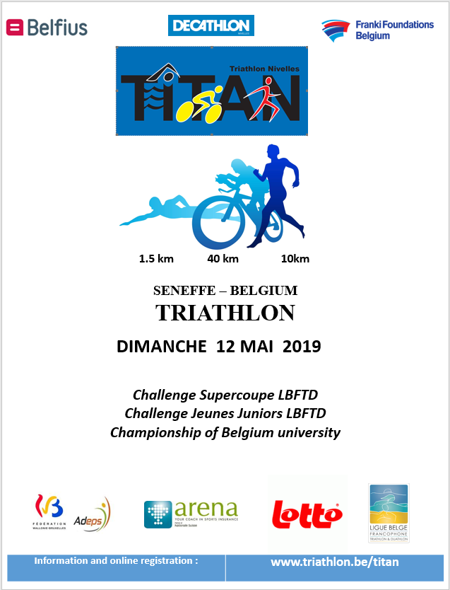 Affiche Triathlon Seneffe